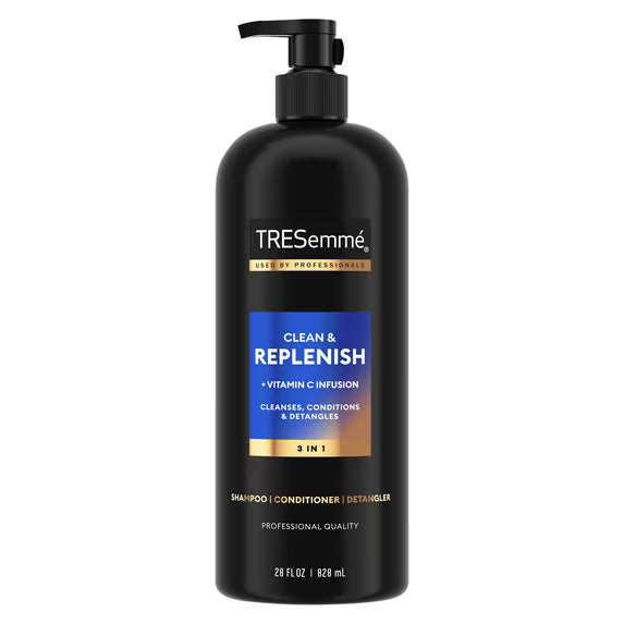 Tresemme Usa Shampoo 2 In 1 Cleanse Replenish 28Oz/828 Ml