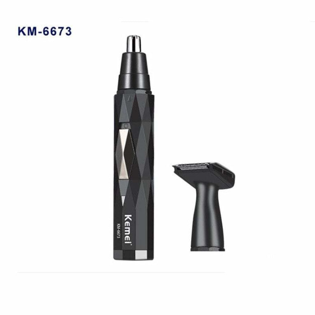 Kemei Facial Shaver and Nose Trimmer 2-in-1 KM-6673