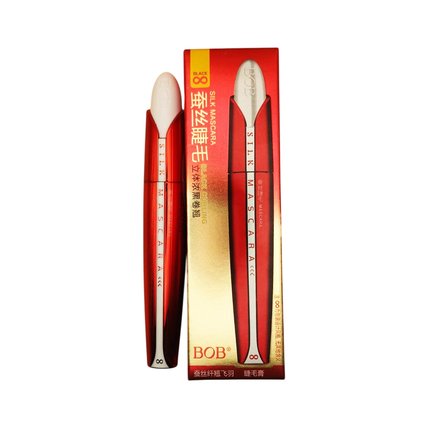 Bob - Black 3D Curling Silk Mascara - 10g