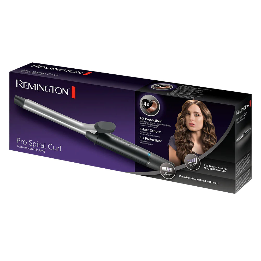 Remington Pro Spiral Curl Titanium Ceramic Tong Ci5519