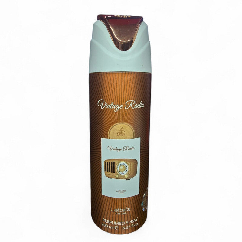Lattafa - Pride Vintage Radio Deodorant Body Spray - 200ml