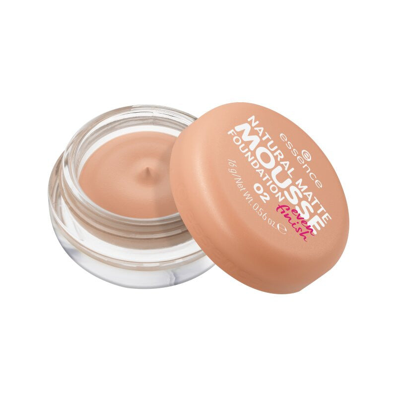 Essence - Natural Matte Mousse Foundation 02