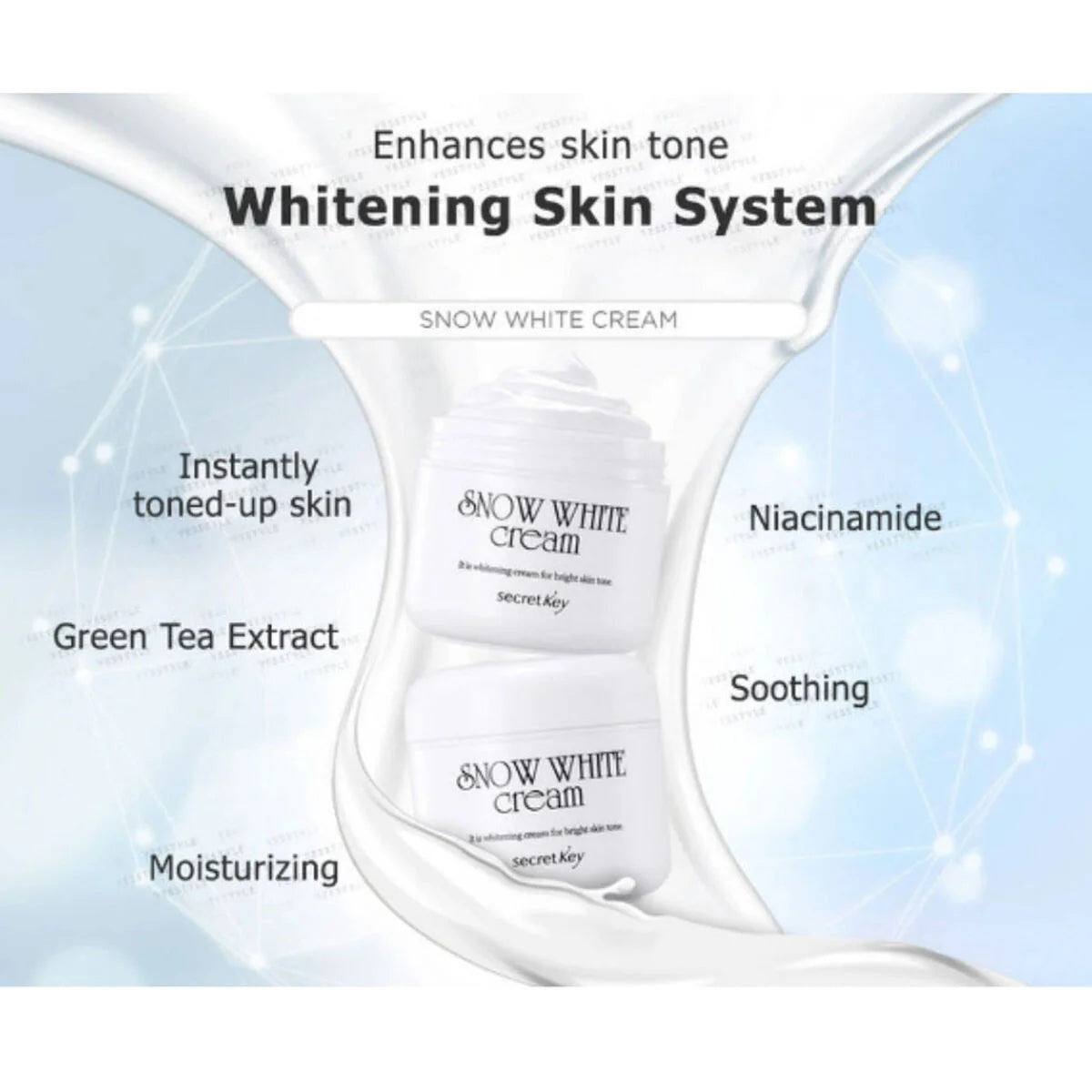 Secret Key - Snow White Cream - 50g