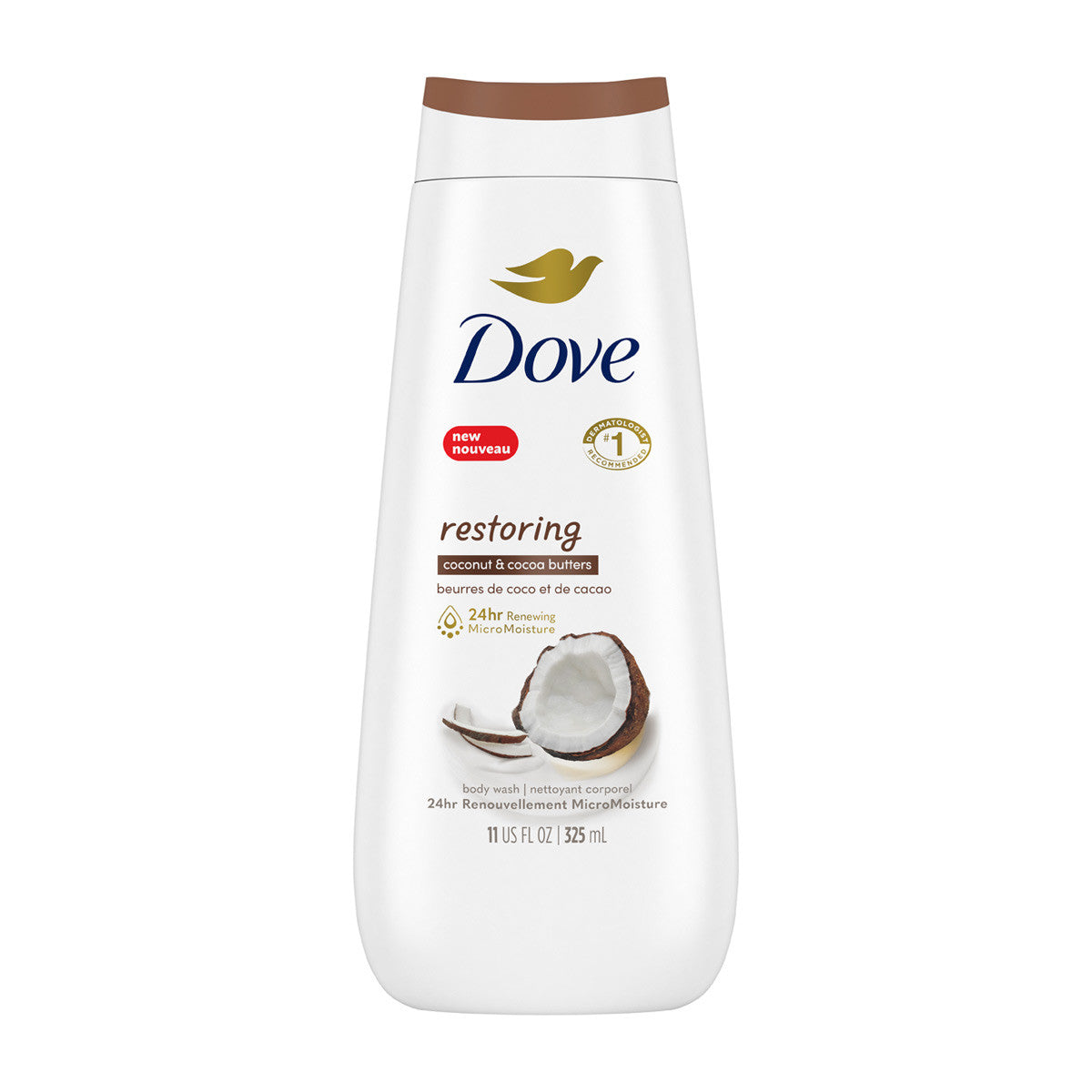Dove Body Wash Restoring Coconut & Cocoa Butter - 325ml