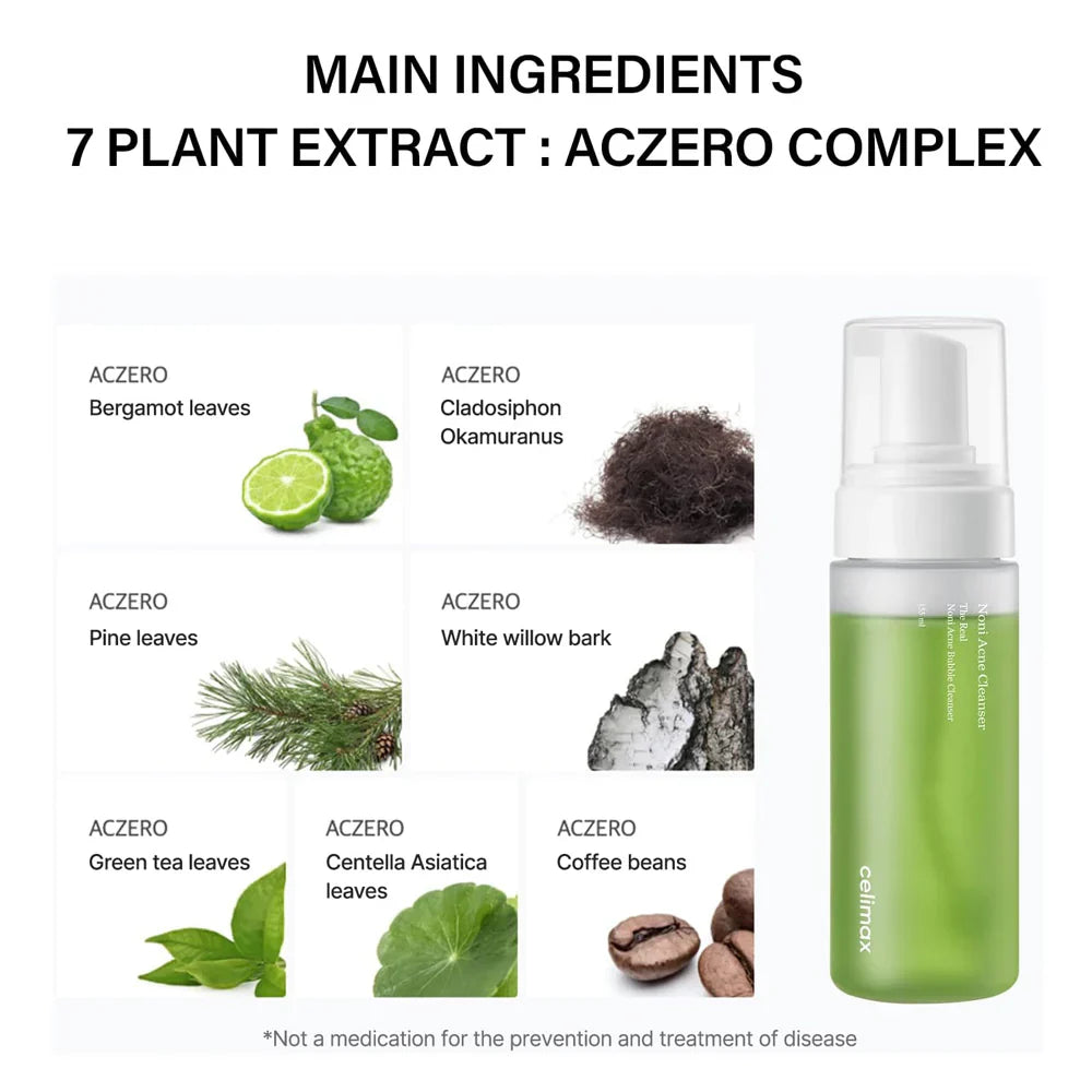 Celimax - The Real Noni Acne Bubble Cleanser 155ml