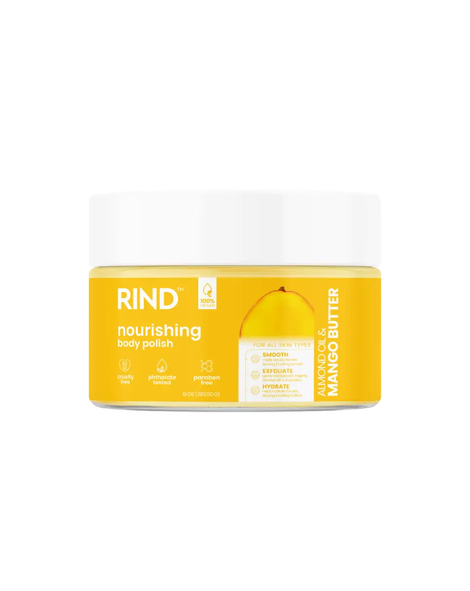 Rind Body Polish Nourishing Almond Oil & Mango Butter 10Oz/283G