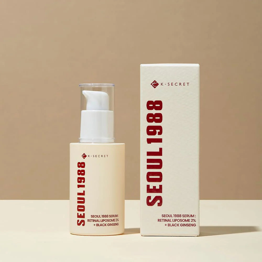 K-Secret - Seoul 1988 Serum : Retinal Liposome 2% + Black Ginseng 30ml