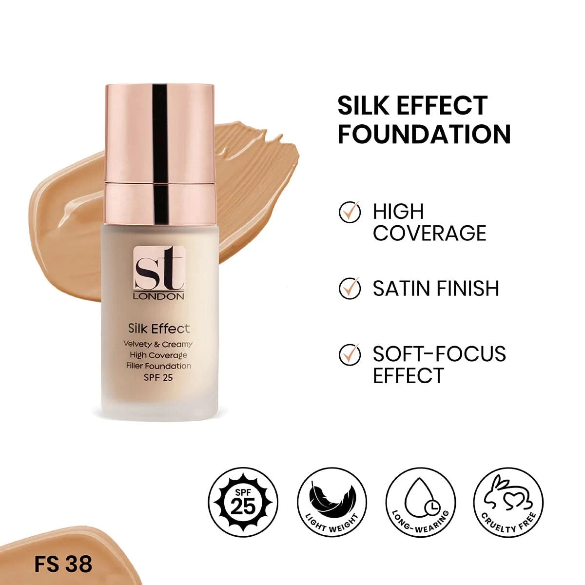 ST London - Silk Effect Foundation - FS 38