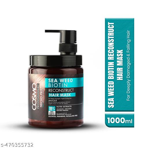 Cosmo Professional Sea Weed Biotin Reconstruct Hair Mask 1000Ml