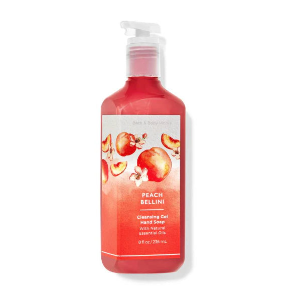 Bath & Body Works - Cleansing Gel Hand Soap - Peach Bellini - 236Ml