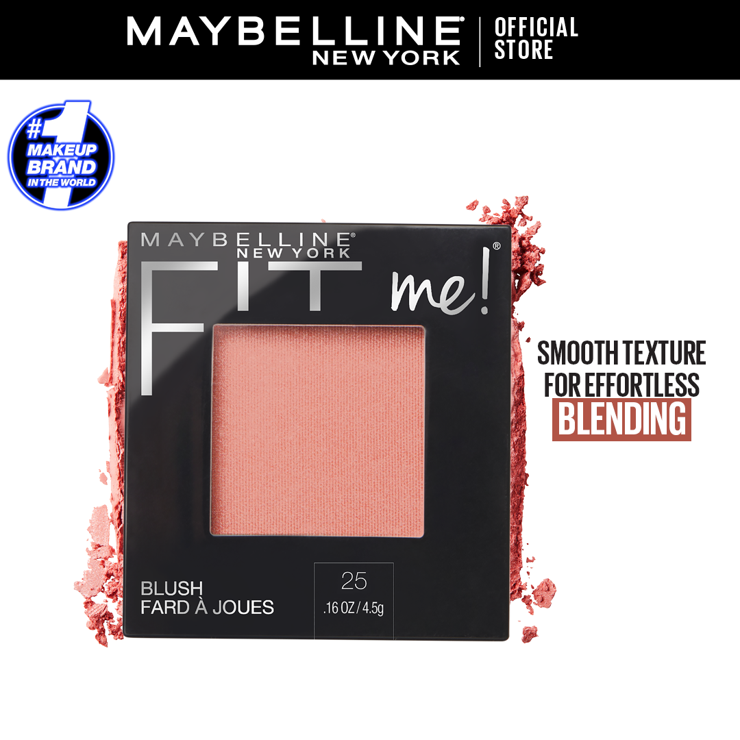 Maybelline New York Fit Me Mono Blush, 16 Hr Long Lasting Wear, 40, Proud - Highfy.pk