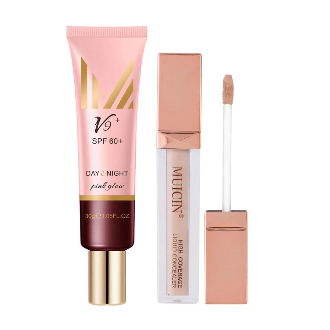 MUICIN - V9+ Pink Glow CC Day & Night Cream - 30g