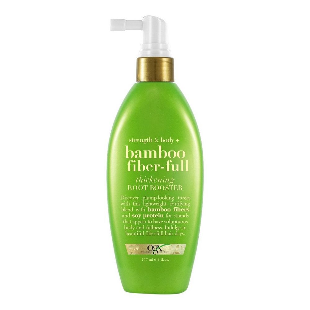 OGX Strength & Body+Bamboo Fiber-Full Thickening Root Booster 6Oz/177Ml (Usa) - Highfy.pk
