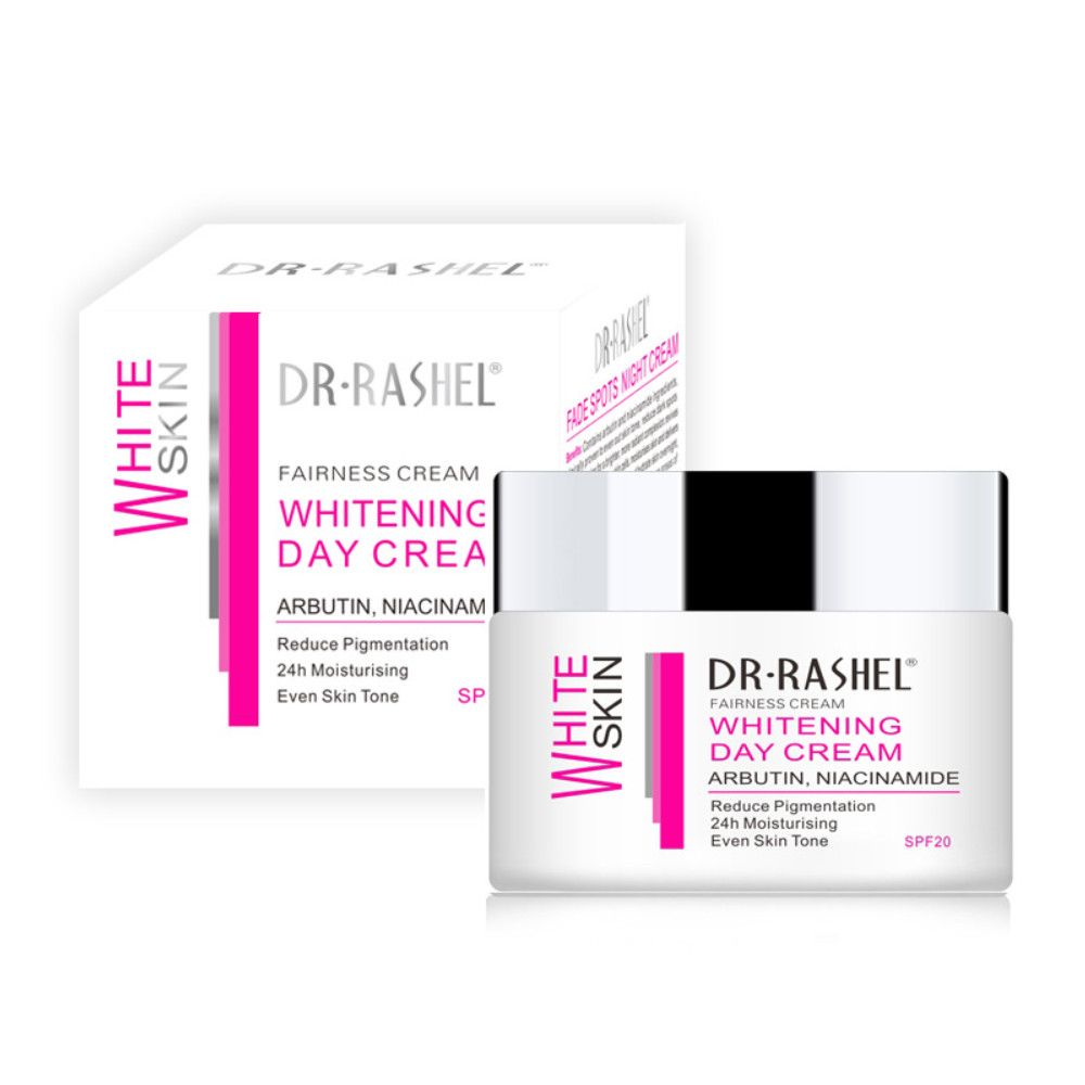 Dr. Rashel White Skin Whitening Fairness Day Cream, 50G - Highfy.pk