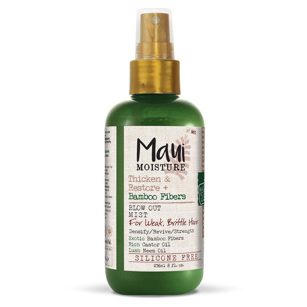 Maui Moisture Thicken & Restore Bamboo Fiber Blow Out Mist 236Ml - Highfy.pk