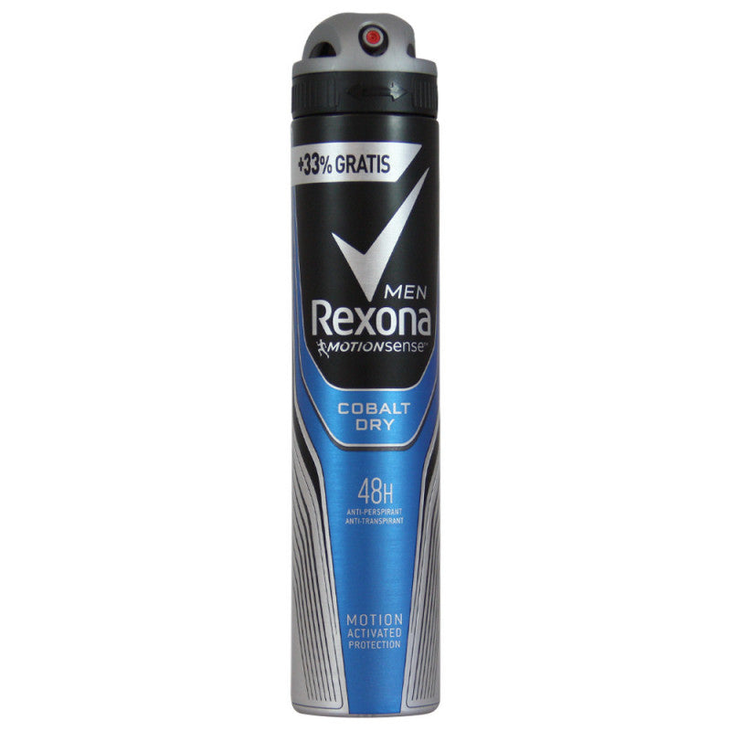 Rexona Deodorant Spray For Men Cobalt Dry 200Ml - Highfy.pk