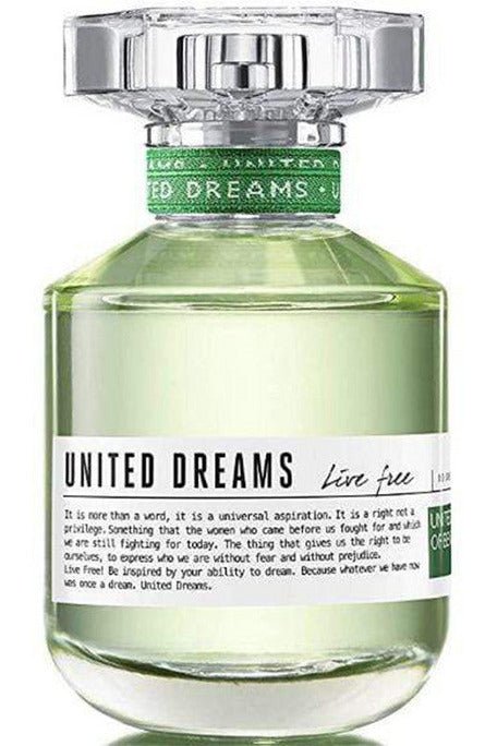 Benetton Live Free Edt 80 Ml