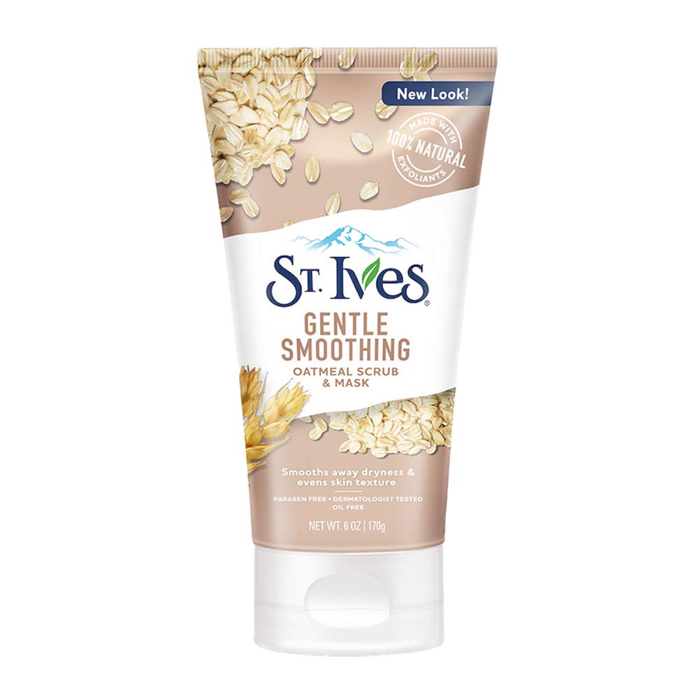 Stlives Face Mask Gentle Smoothing Oatmeal Scrub Mask 6Oz/ 170G - Highfy.pk