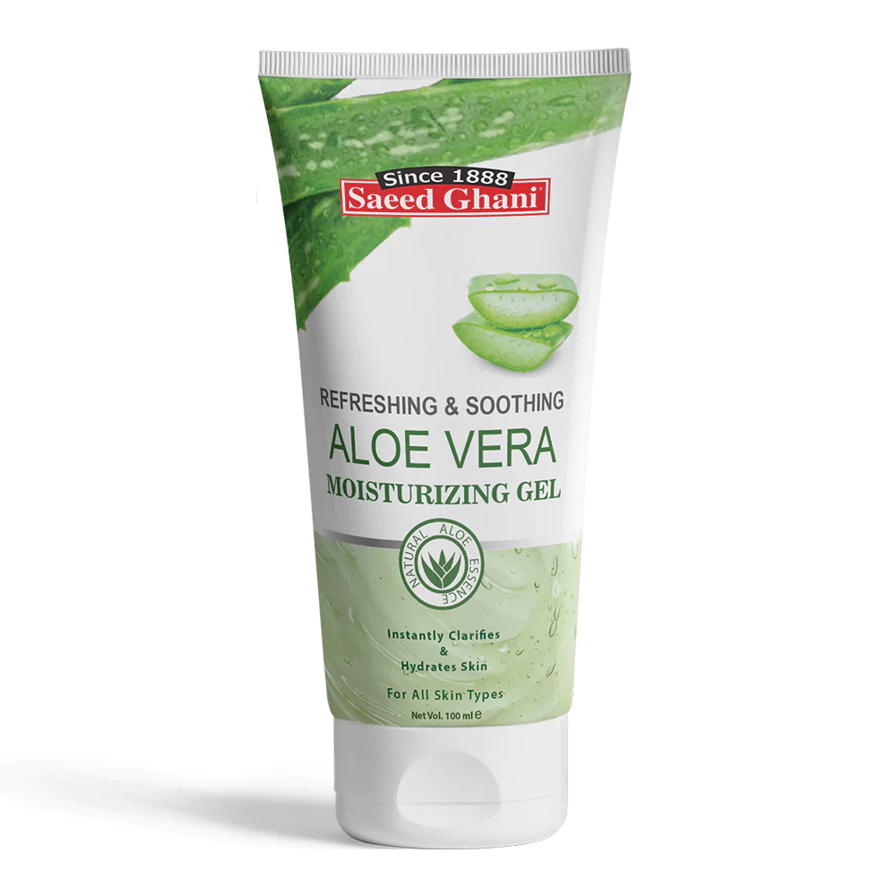 Saeed Ghani - Aloe Vera Soothing & Moisturizing Gel Tube 100Ml - Highfy.pk