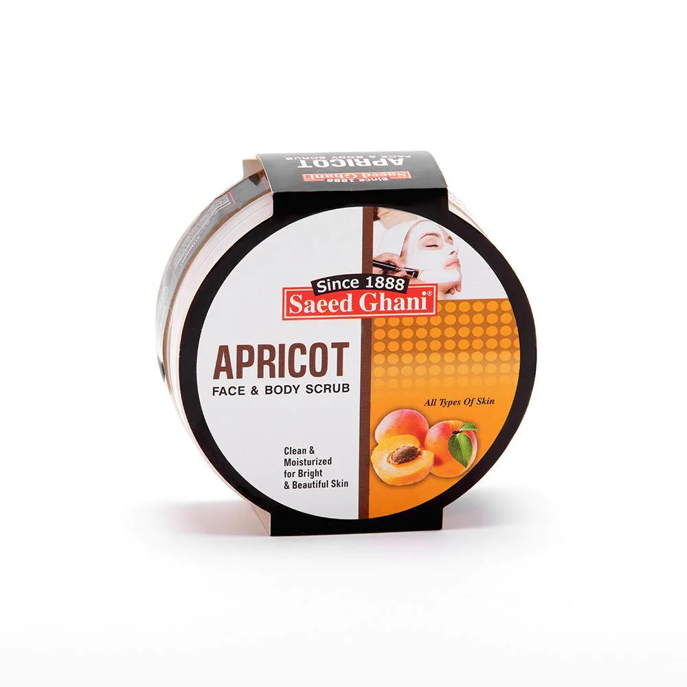 Saeed Ghani - Apricot Scrub 180Gm - Highfy.pk