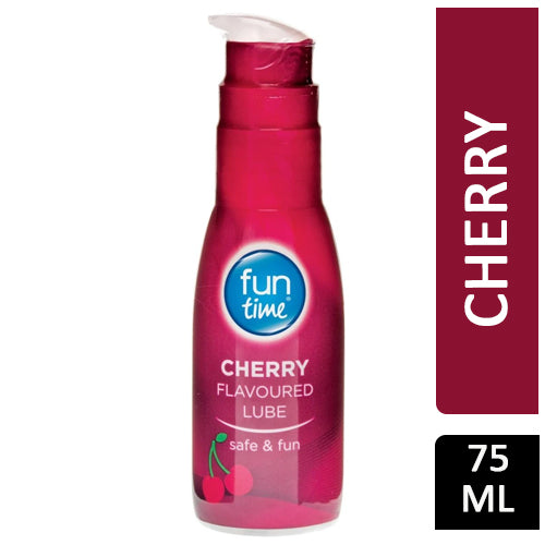 Fun Time Cherry Flavoured Lube 75Ml - Highfy.pk