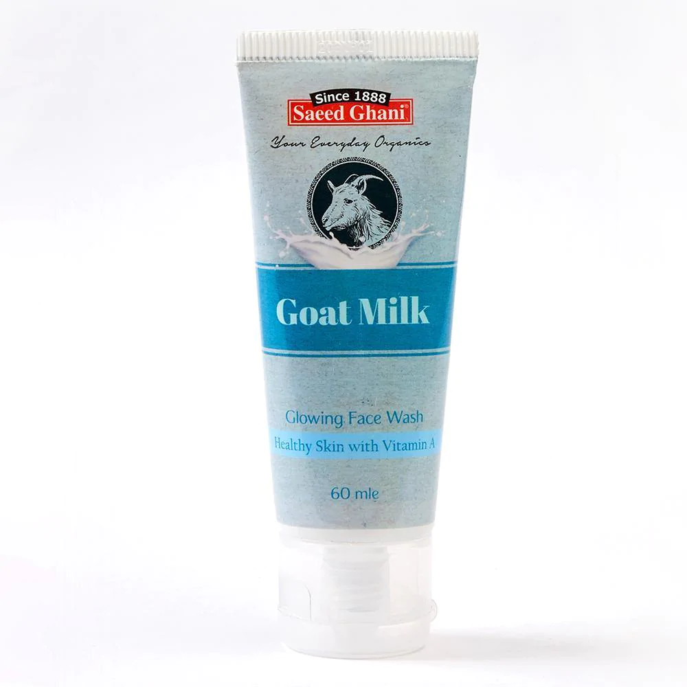 Saeed Ghani - Goat Milk Glowing Face Wash 60ml - Highfy.pk