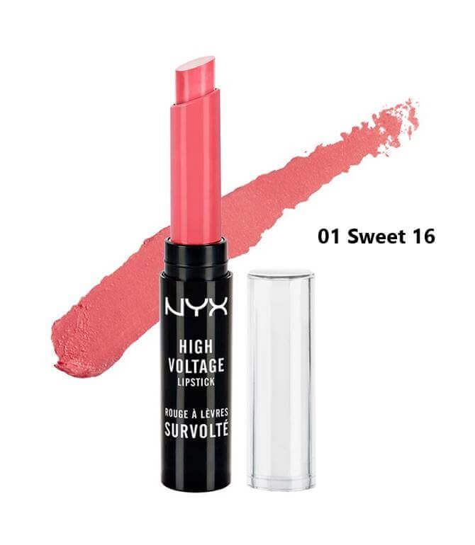 NYX High Voltage Lipstick 01 - Highfy.pk