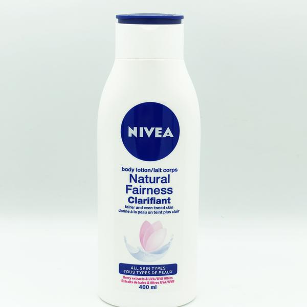 Nivea Body Lotion Natural Fairness Clarifiant 400Ml - Highfy.pk