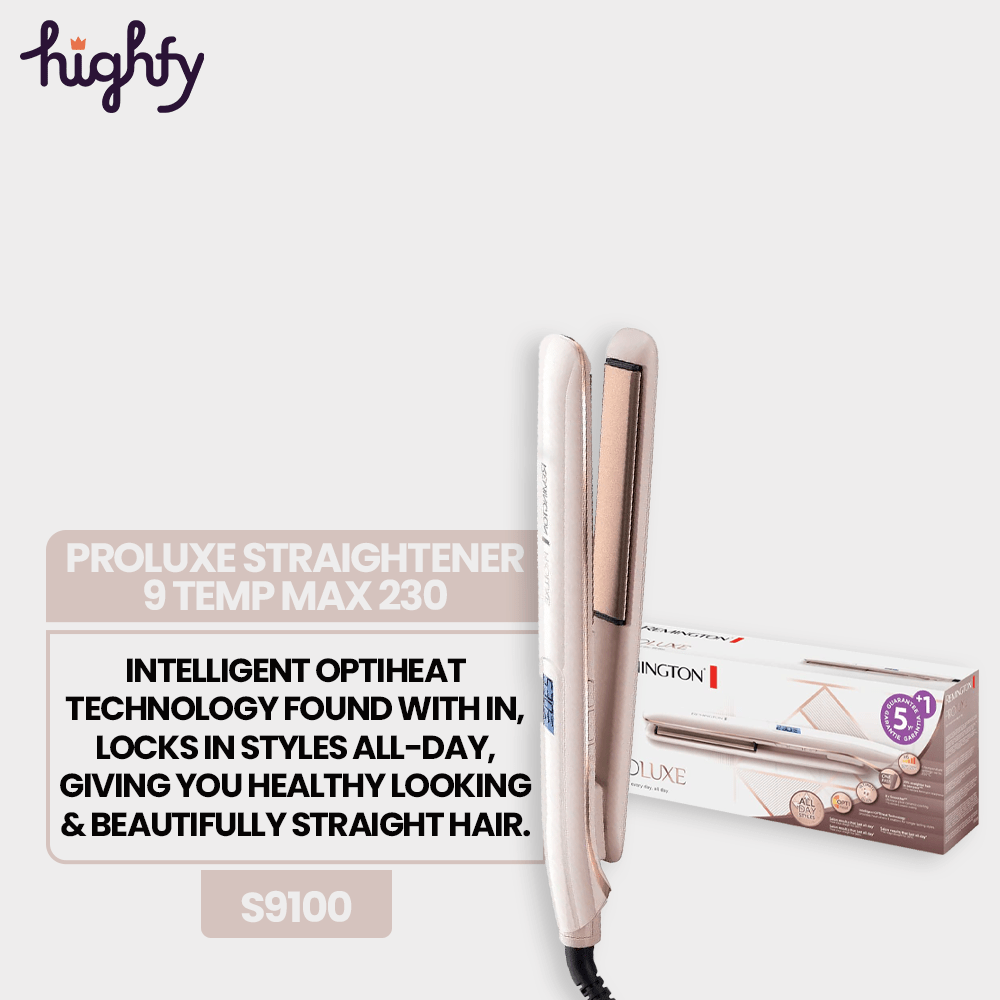 Remington Proluxe Straightener 9 Temp Max 230- S9100 - Highfy.pk