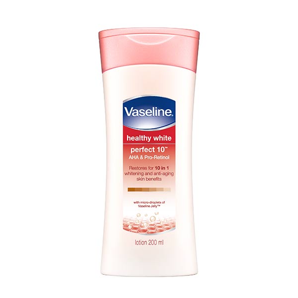Vaseline Body Lotion Healthy Bright Prefect 10Tm Aha & Pro-Retinol 200Ml