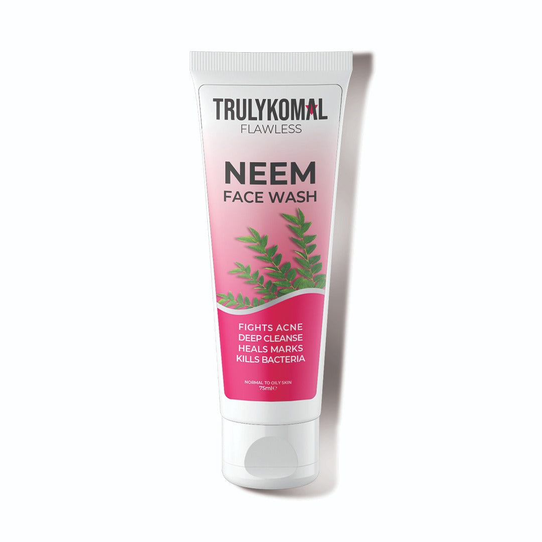 Truly Komal Face Wash Neem 75Ml