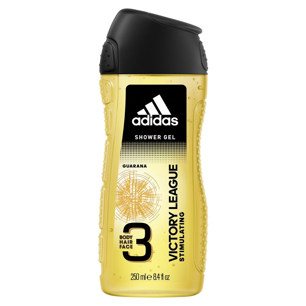 Adidas Shower Gel 3 In 1 Victory League Stimulating 250 Ml - Highfy.pk