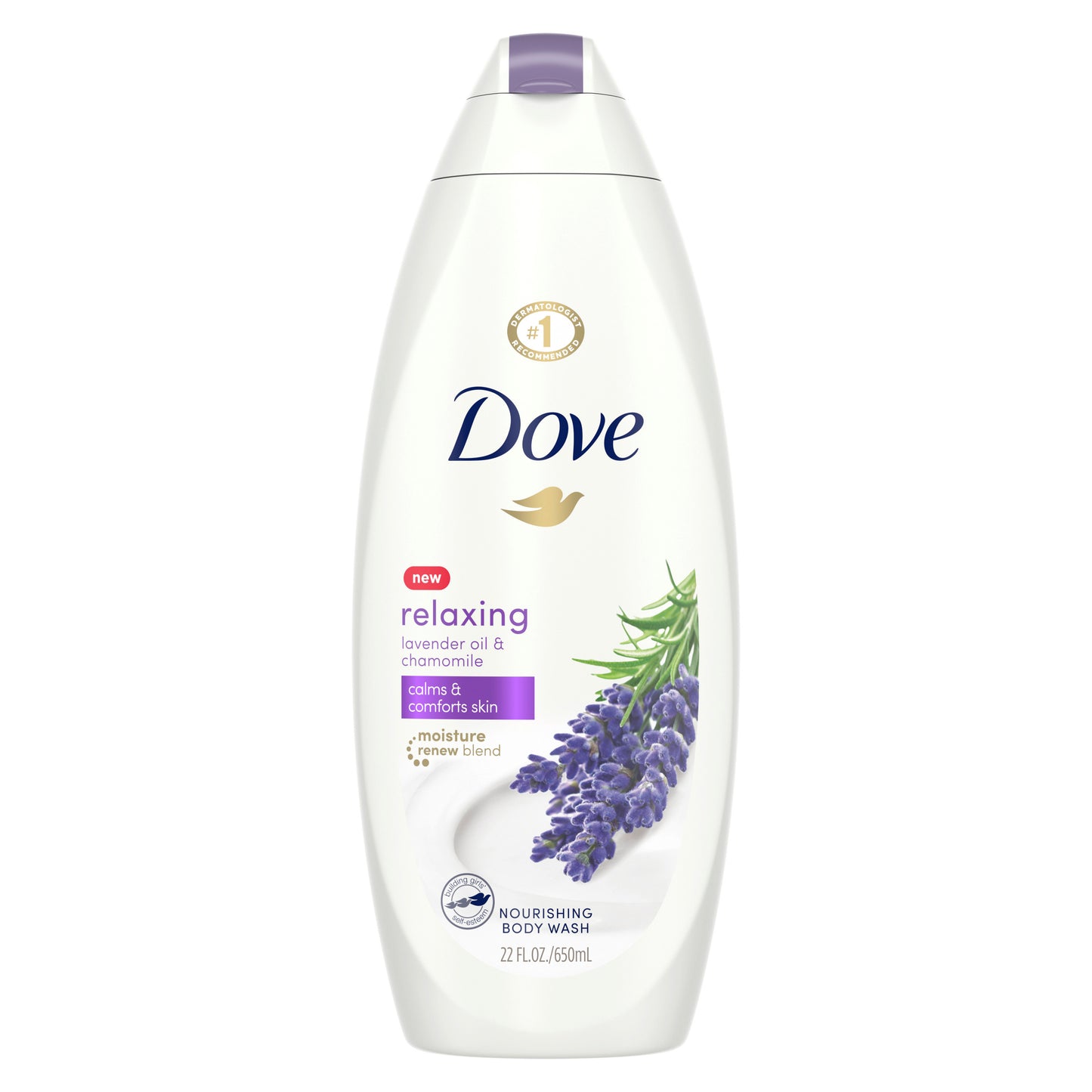 Dove Body Wash Relaxing & Lavender 650 Ml - Highfy.pk