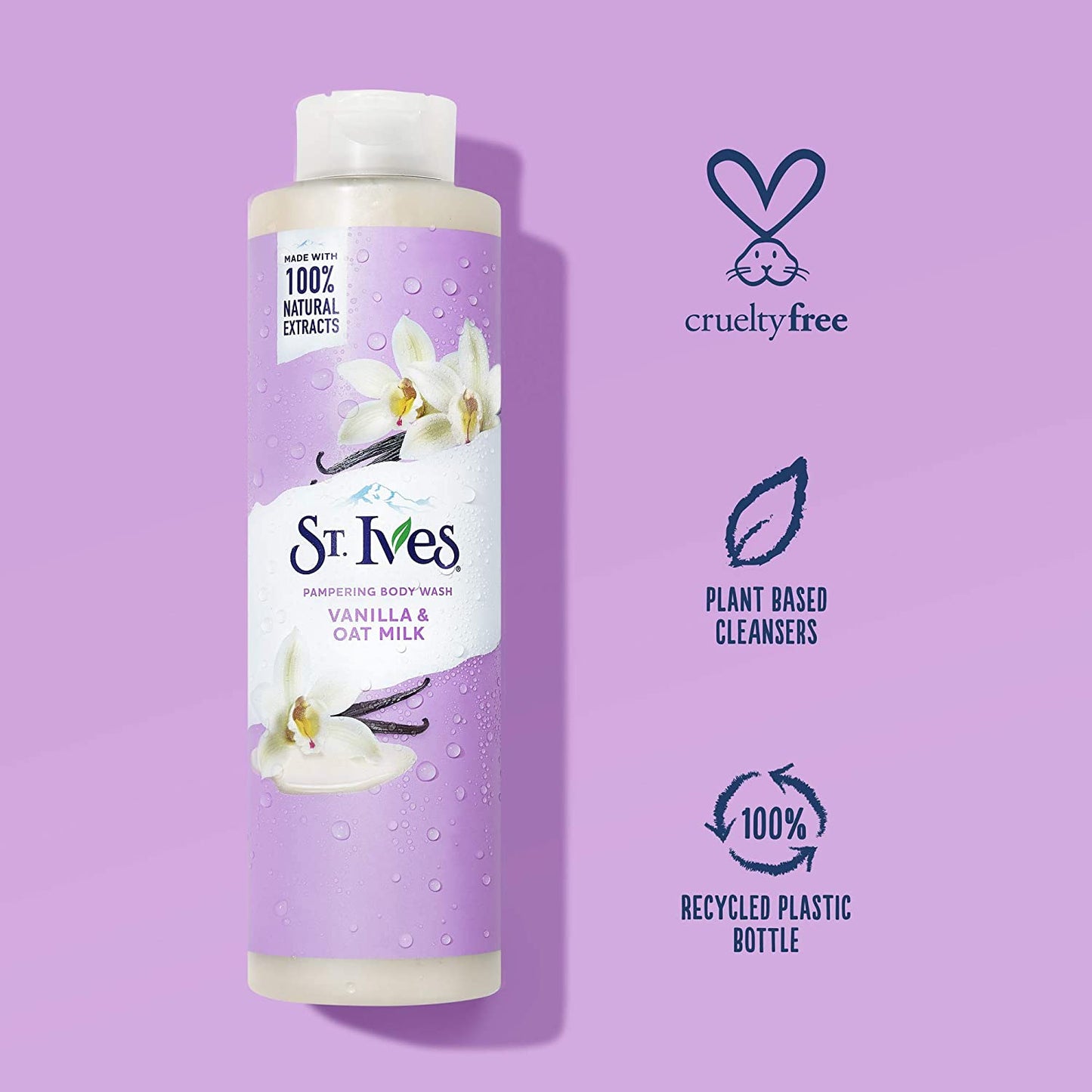 Stives Body Wash Vinilla Oat Milk 650Ml - Highfy.pk