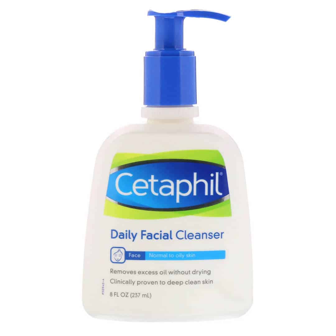 Cetaphil Daily Facial Cleanser Face Normal To Oily Skin 8Oz/237Ml - Highfy.pk