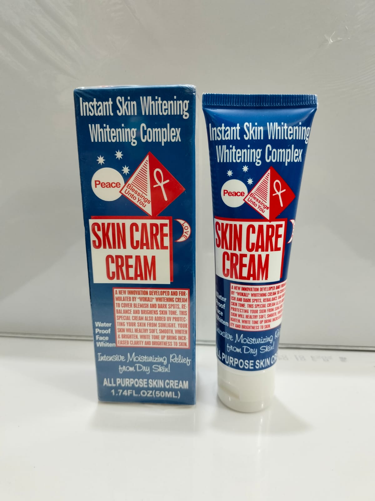 Wokali Instant Skin Brightening Complex Cream For Dark Body Spots 50ml - Highfy.pk