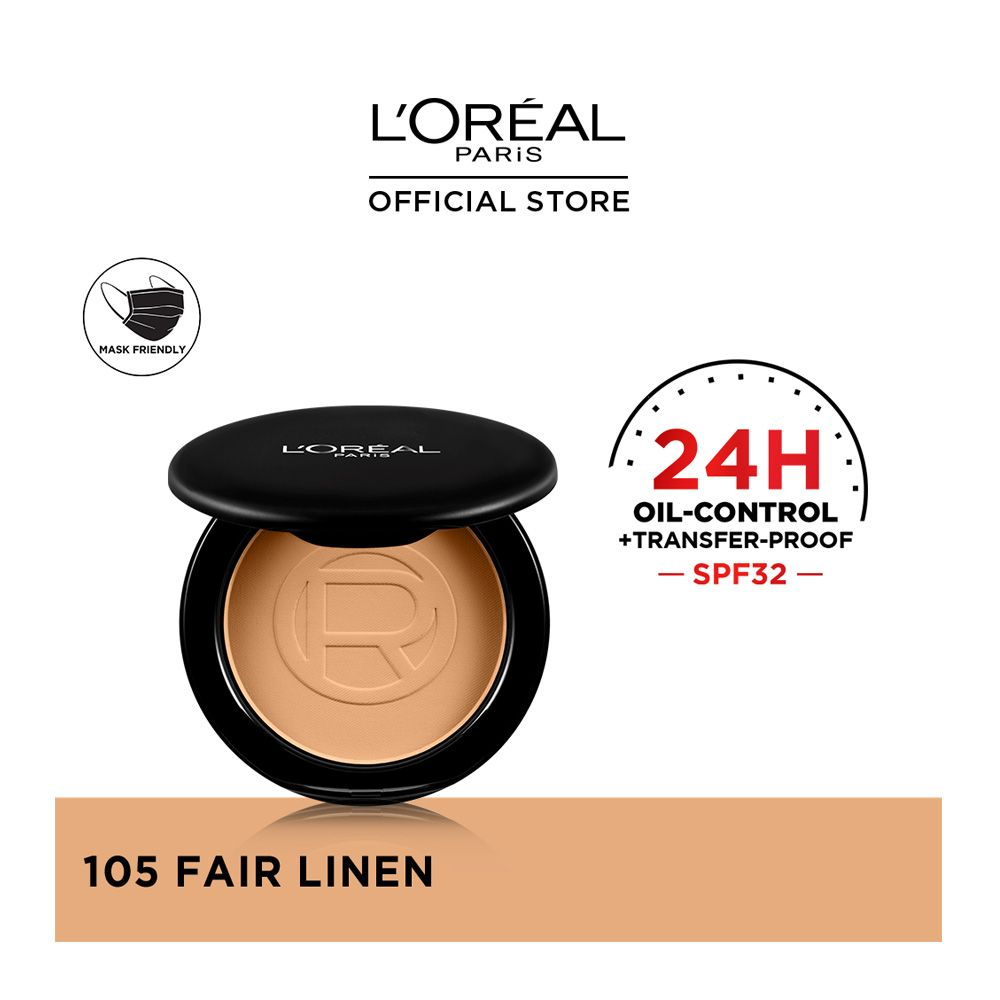 L'Oreal Infallible Oil Killer Powder 105 Fair Linen 6G - Highfy.pk