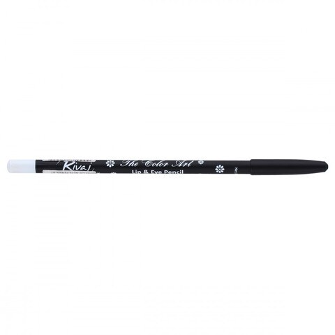 Rivaj Uk The Color Art Lip & Eye Pencil 037 White - Highfy.pk