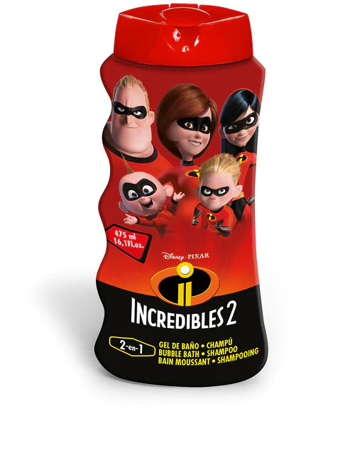 Lorenay Disney Incredibles 2 2In1 Bath Shampoo 475 Ml - Highfy.pk