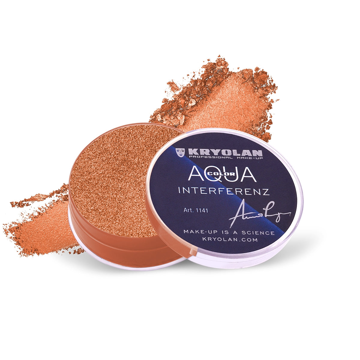 Kryolan - Aquacolor Interferenz - Bronze - Highfy.pk