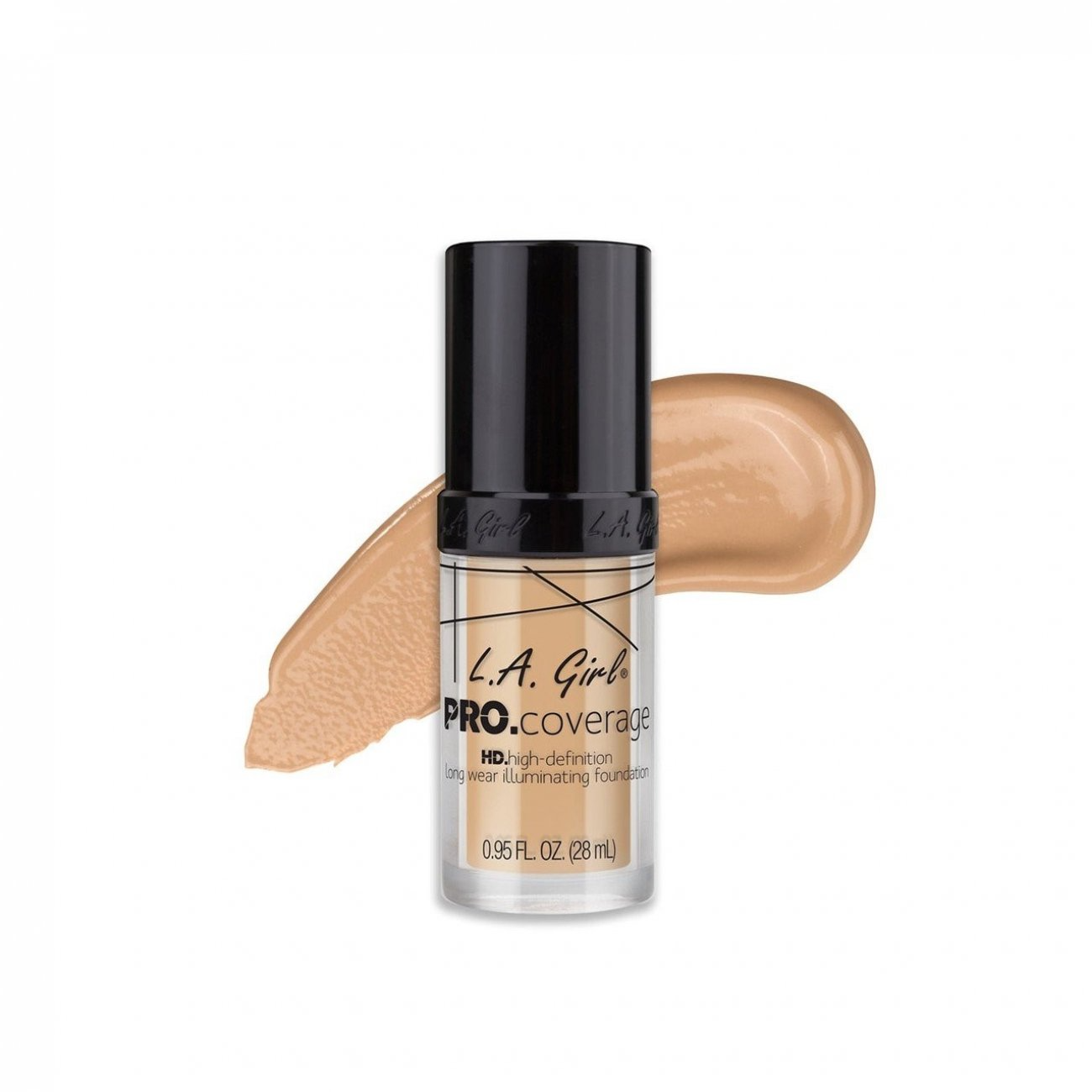 L.A. Girl Pro Coverage Liquid Foundation Natural 28Ml - Highfy.pk