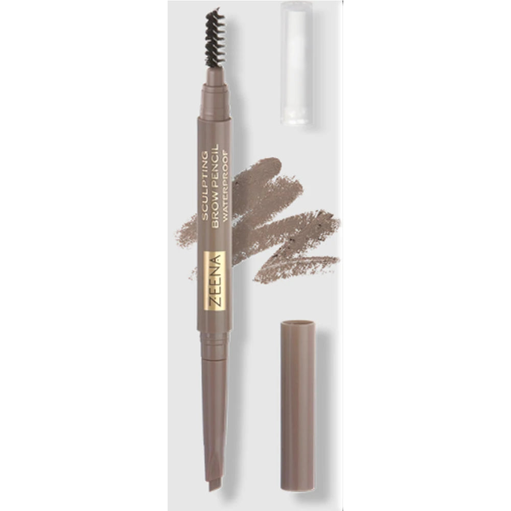 Zeena - Sculpting Brow Pencil Waterproof 010 Ash - Highfy.pk