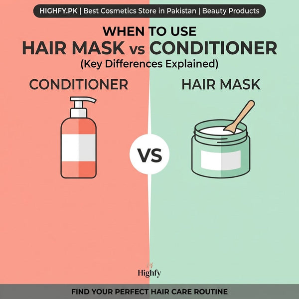 When to Use Hair Mask vs Conditioner (Key Differences Explained)