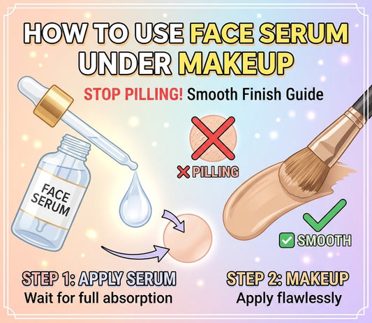 How to Use Face Serum Under Makeup Without Pilling