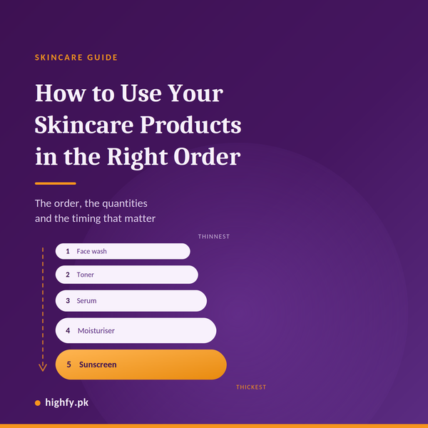 How to Use Your Skincare Products in the Right Order