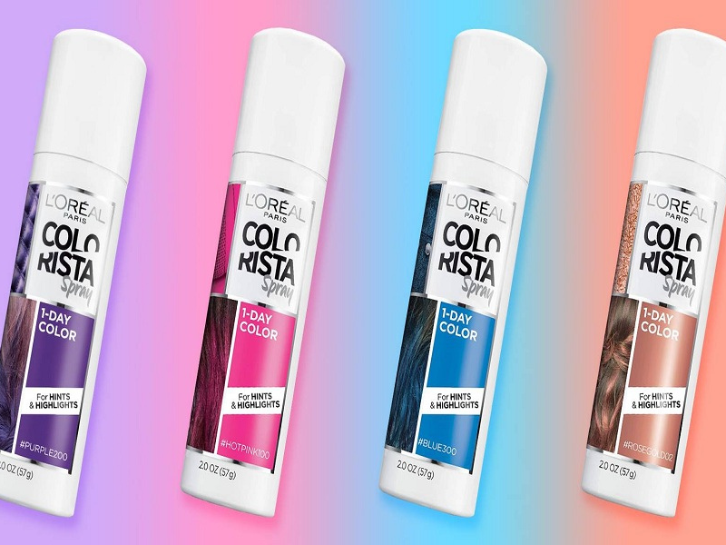 Styling Ideas Using L’Oreal Color Spray