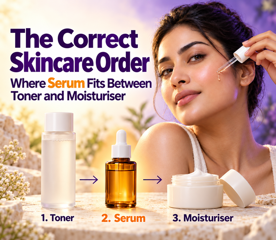 The Correct Skincare Order: Where Serum Fits Between Toner and Moisturizer
