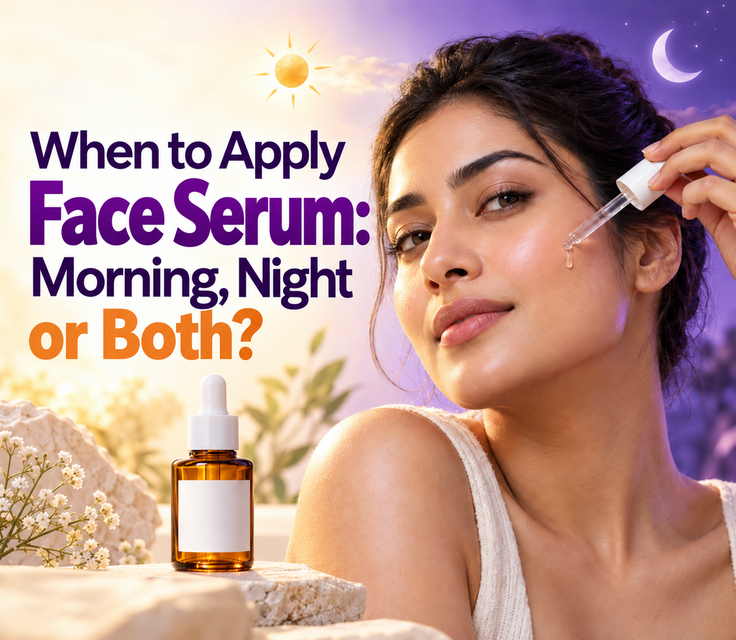 When to Apply Face Serum: Morning, Night or Both?
