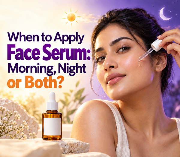 When to Apply Face Serum: Morning, Night or Both?