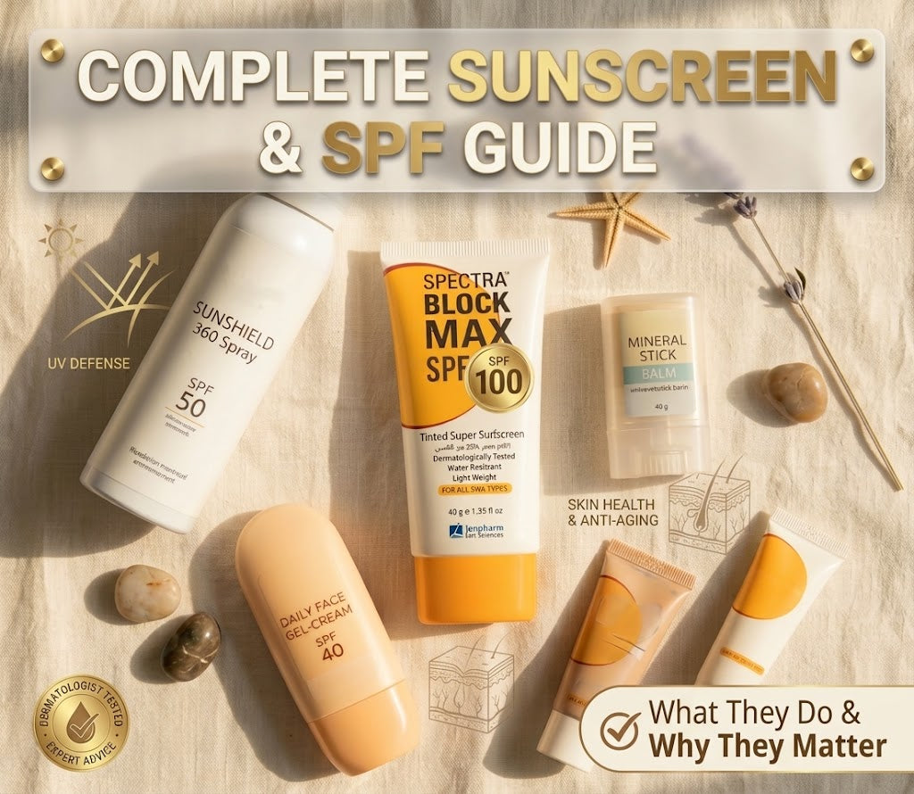 Sunscreen and SPF: The Complete Guide to What They Do and Why They Matter
